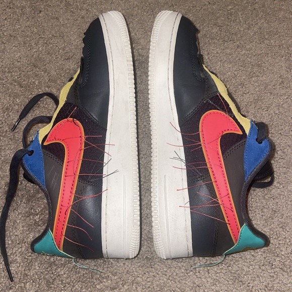 Nike Air Force 1 Low BHM Black History Month 2020 CT5534-001 Size 10 - Picture 3 of 8